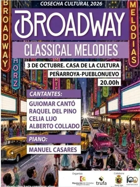 Broadway Classical Melodies en Peñarroya-Pueblonuevo