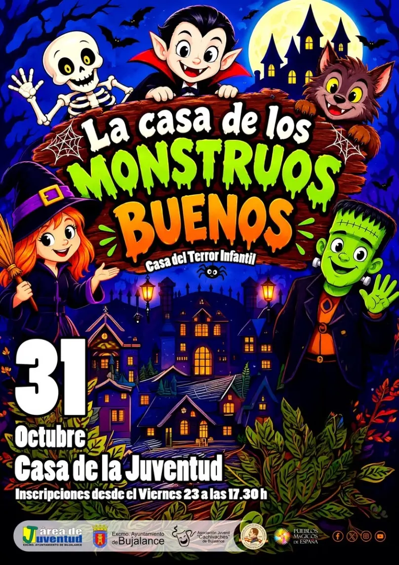The House of the Friendly Monsters: Children's Haunted House in Bujalance