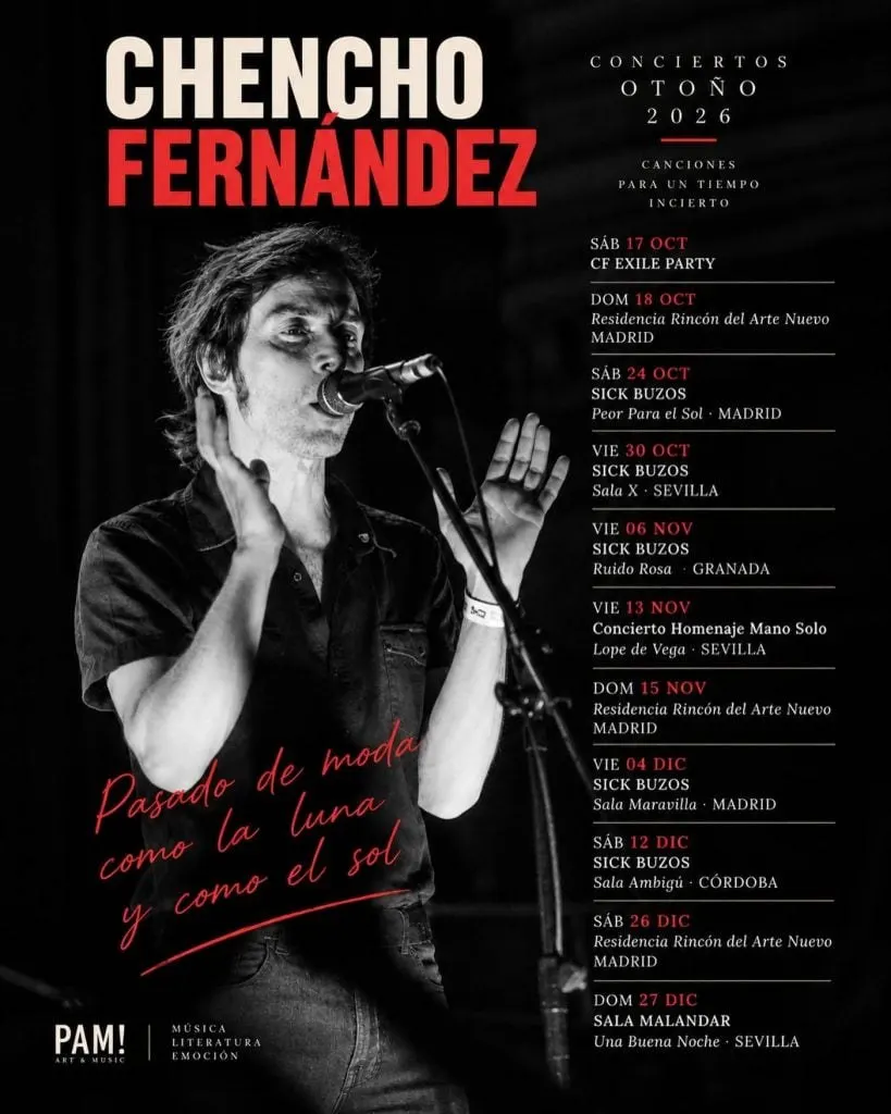Chencho Fernández and Sick Buzos at Ambigú Axerquía