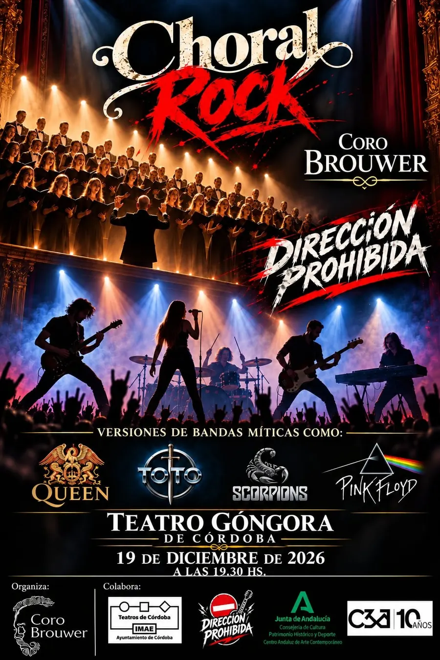 «Choral Rock»: Coro Brouwer y Dirección Prohibida