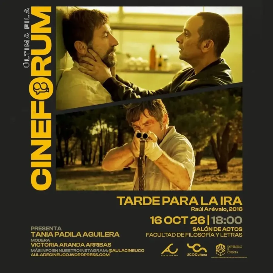 Cinefórum 'Tarde para la ira'