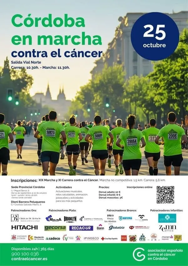 Córdoba en Marcha contra el Cáncer 2026
