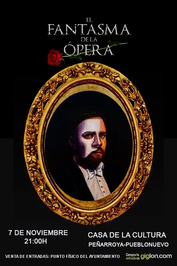 El Fantasma de la Ópera, concierto a piano y voz (Peñarroya-Pueblonuevo)