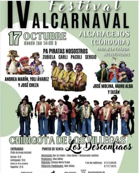 IV Festival Alcarnaval a Alcaracejos