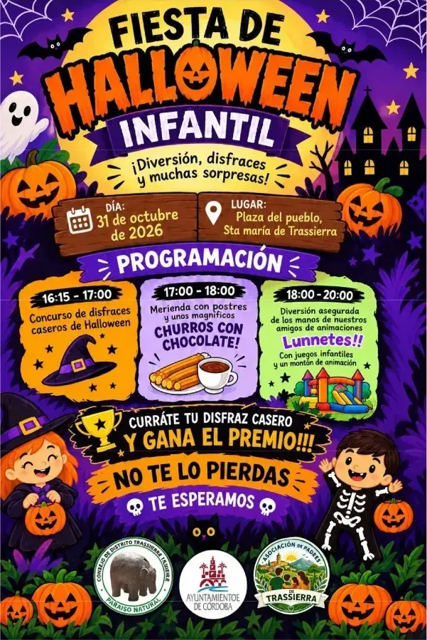 Children's Halloween Party in Trassierra
