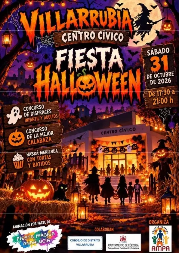 Fiesta de Halloween en Villarrubia 2026