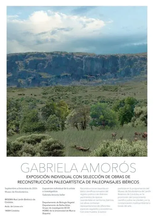 Gabriela Amorós: paleopaisajes ibéricos en el Botánico