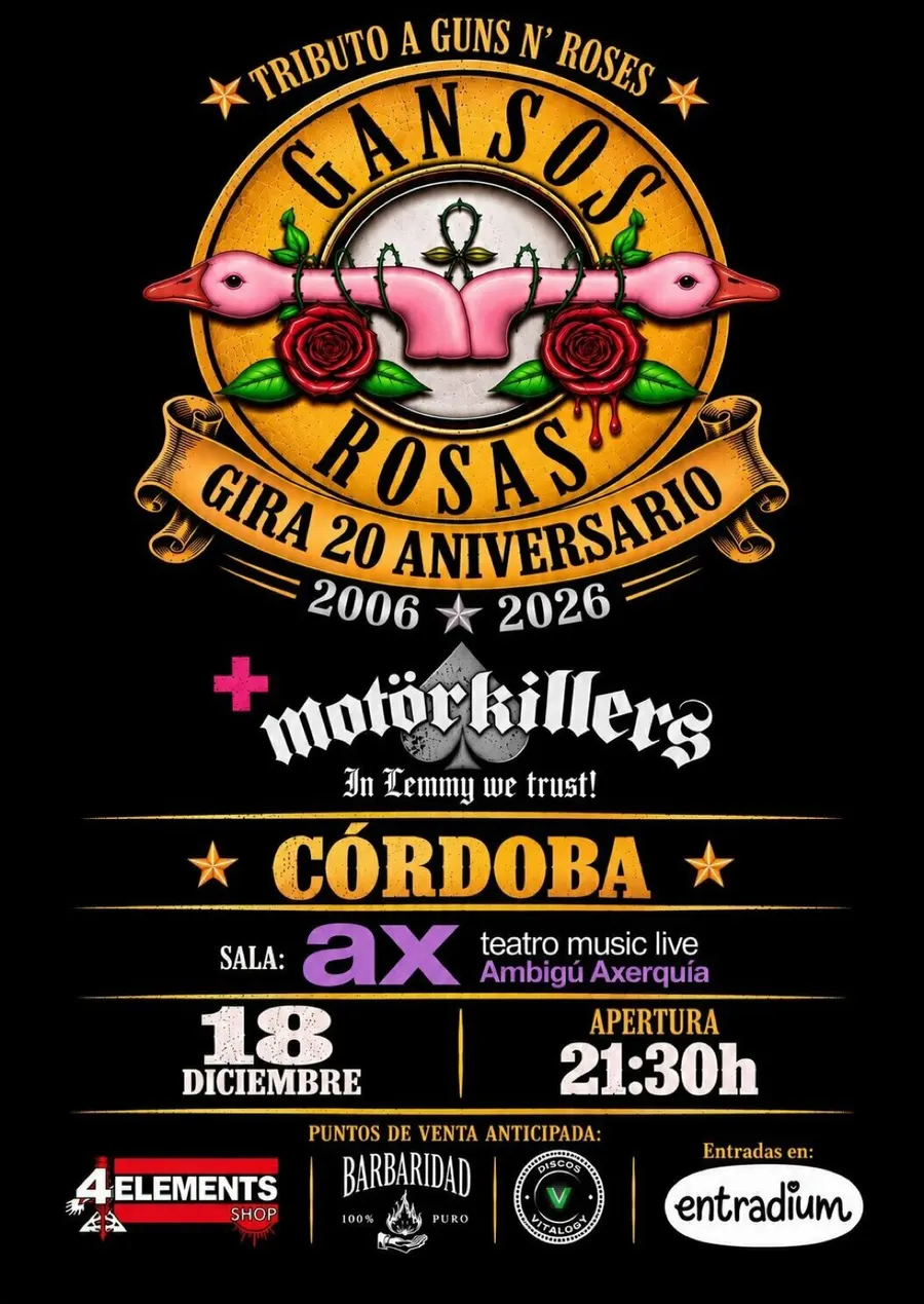 Gansos Rosas y Motorkillers