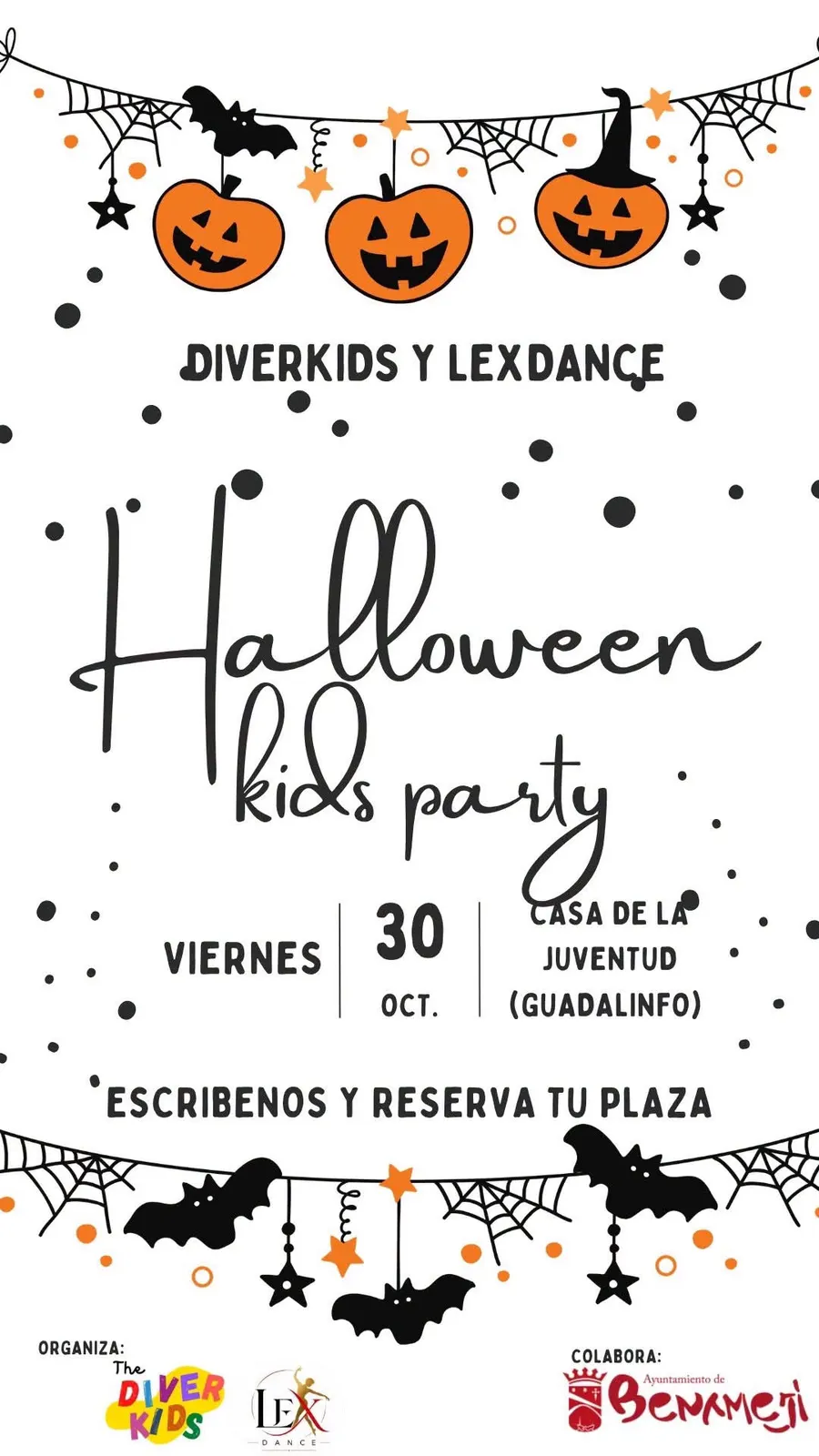 Halloween Kids Party en Benamejí