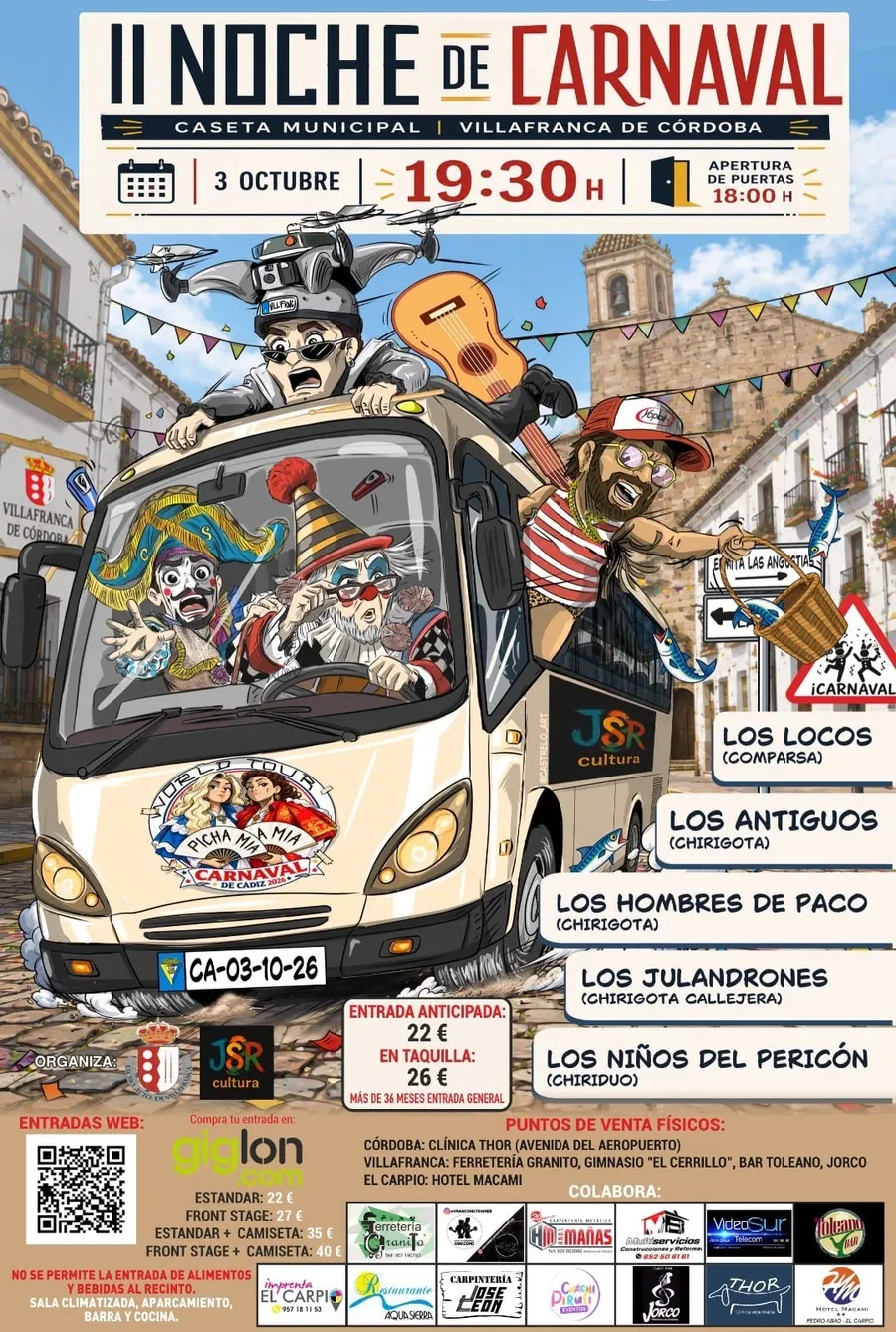 II Noche de Carnaval de Villafranca de Córdoba