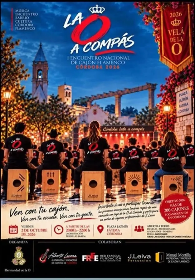 La O al compás, encuentro nacional de cajón flamenco