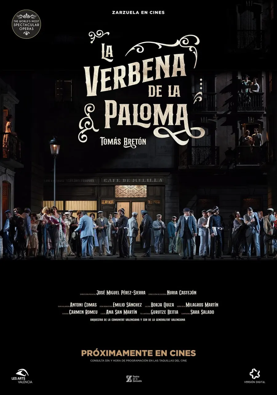 La verbena de la Paloma, desde el Palau de les Arts, en mk2 El Tablero