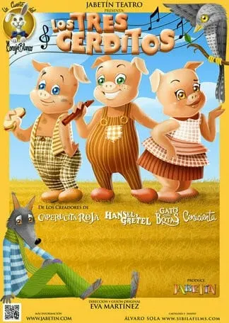 Los tres cerditos, de Jabetín Teatro