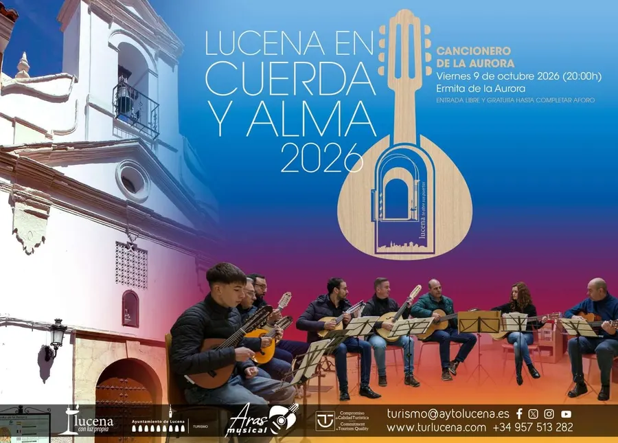 Lucena en Cuerda y Alma: conciertos de Aras Musical