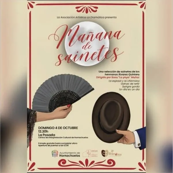 Mañana de sainetes de los hermanos Álvarez Quintero en Hornachuelos
