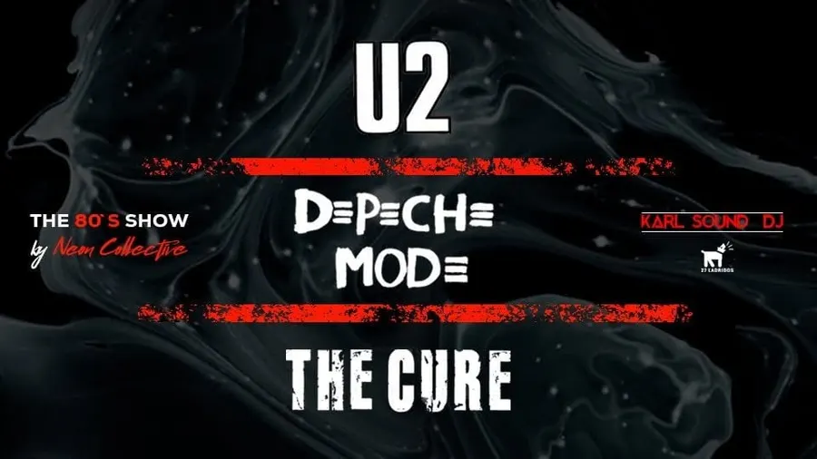 The Cure, U2 & Depeche Mode by Neon Collective