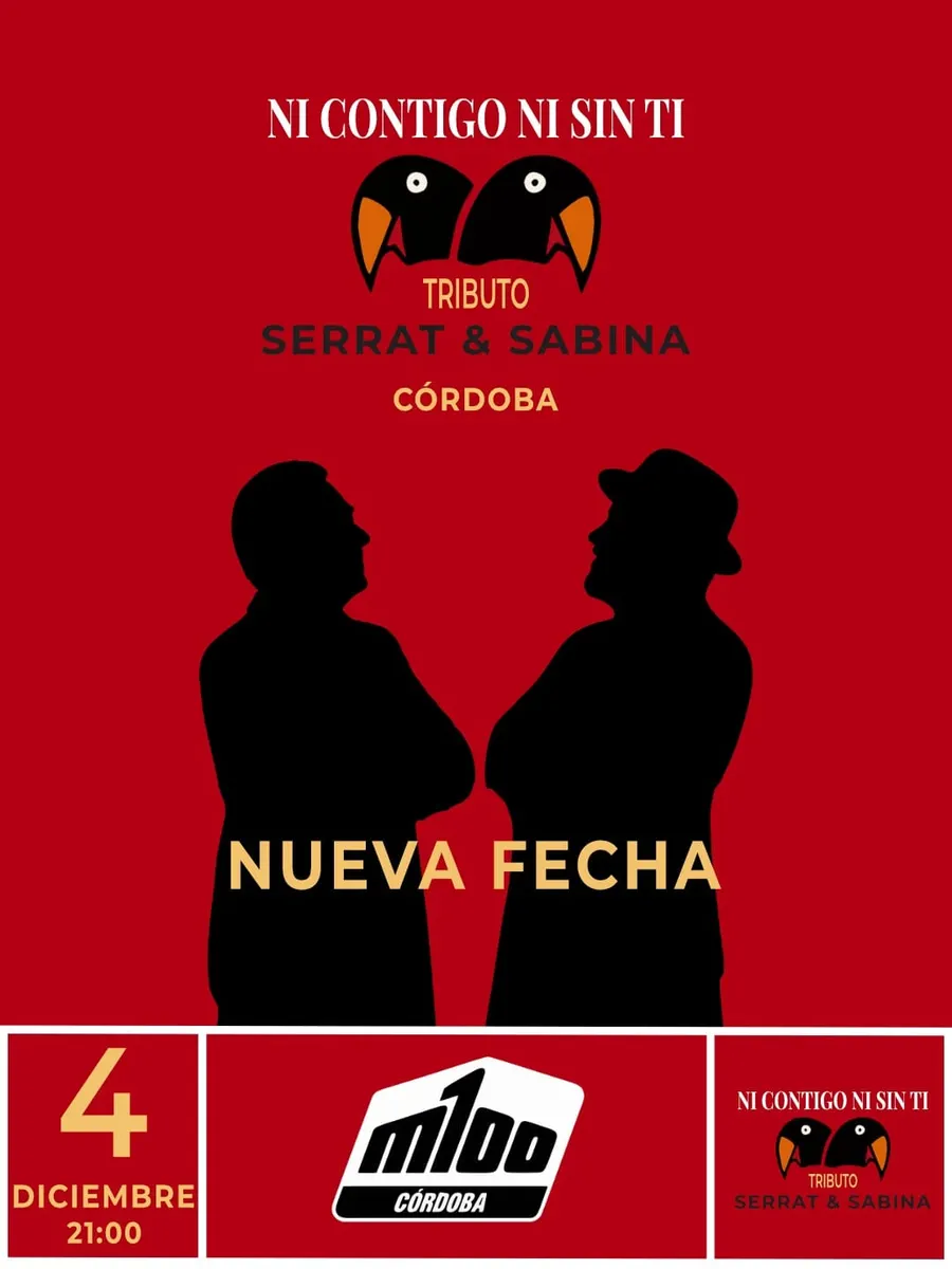 Ni contigo ni sin ti, tributo a Serrat y Sabina