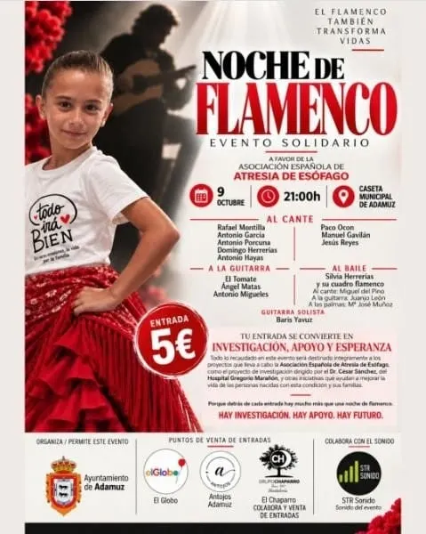 Noche de Flamenco solidaria en Adamuz
