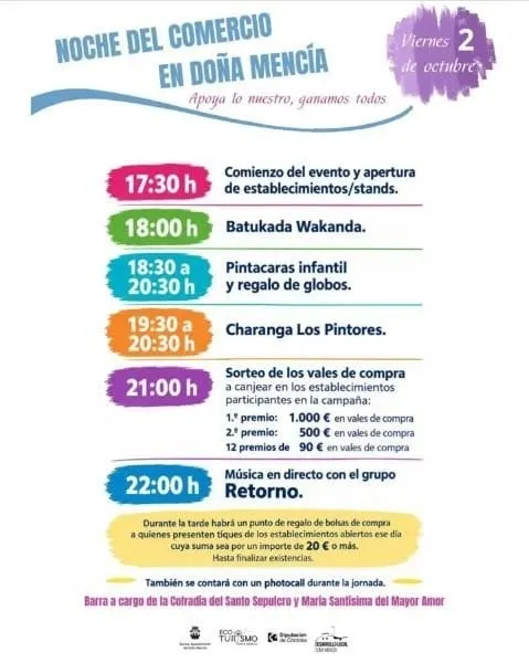 Noche del Comercio en Doña Mencía