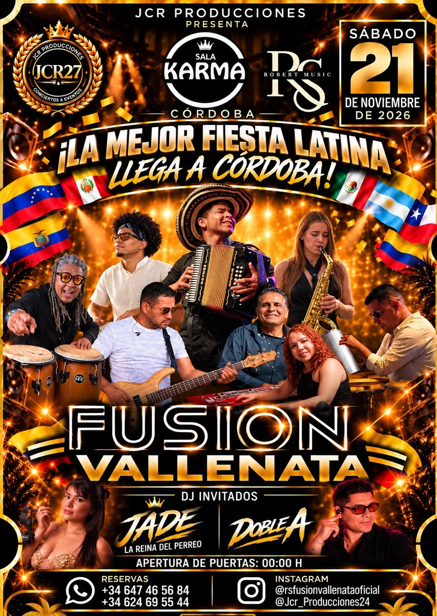 Parrandón Vallenato, fiesta latina