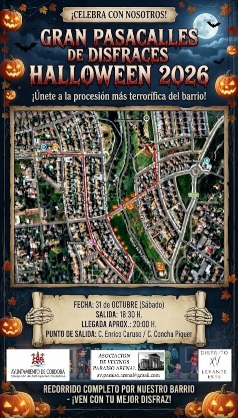 Gran Pasacalles de Disfraces de Halloween en Levante Este