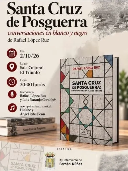 Presentación del libro «Santa Cruz de Posguerra: conversaciones en blanco y negro»