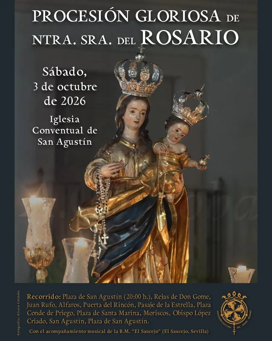 Procesión de Nuestra Señora del Rosario de San Agustín