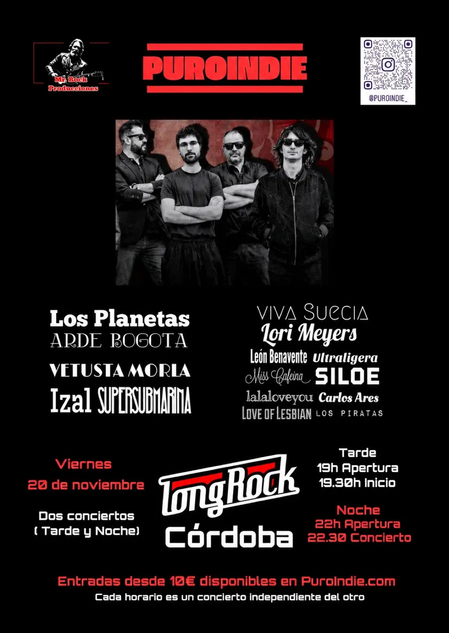 PuroIndie en Long Rock Córdoba