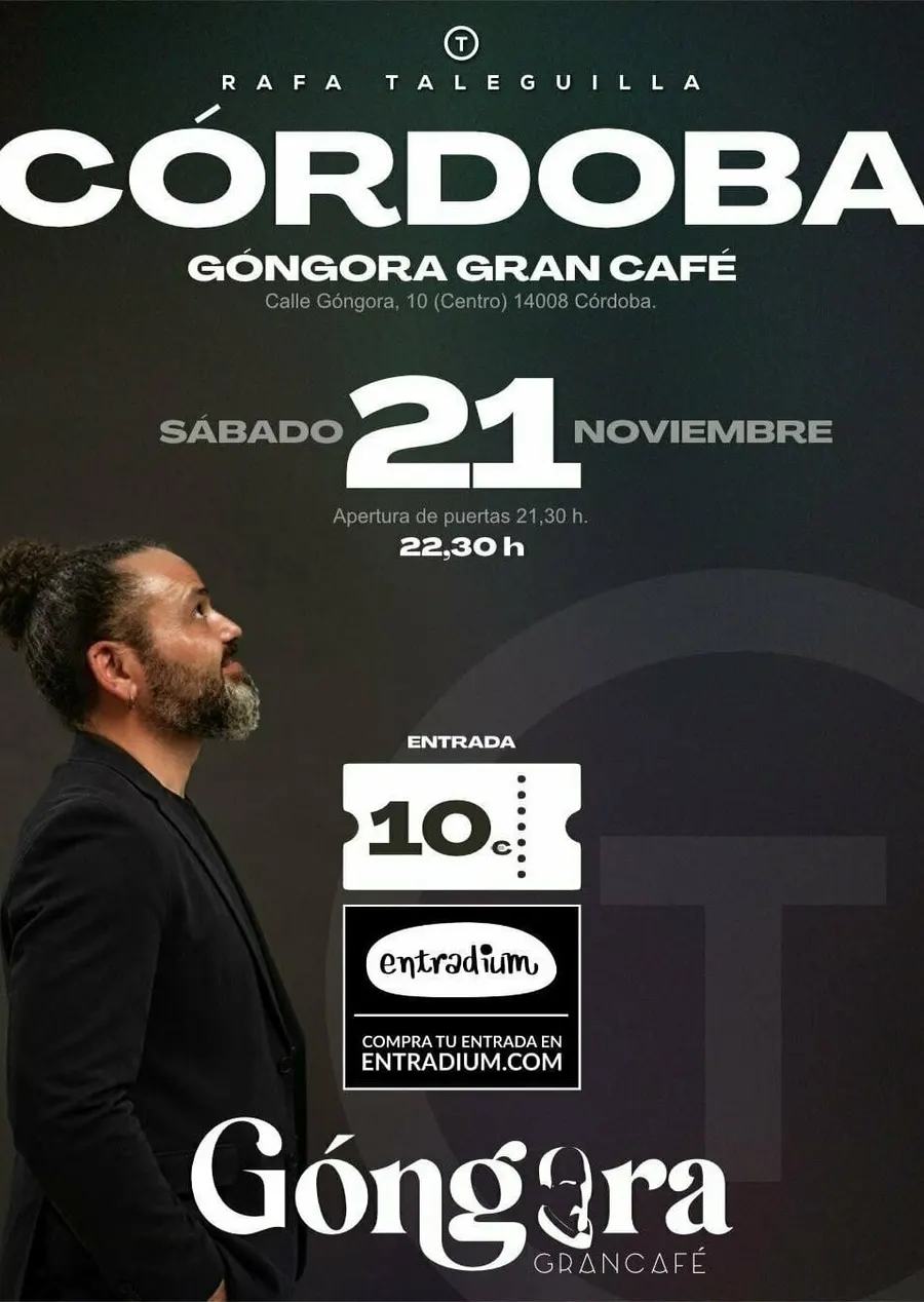 Rafa Taleguilla en Góngora Gran Café