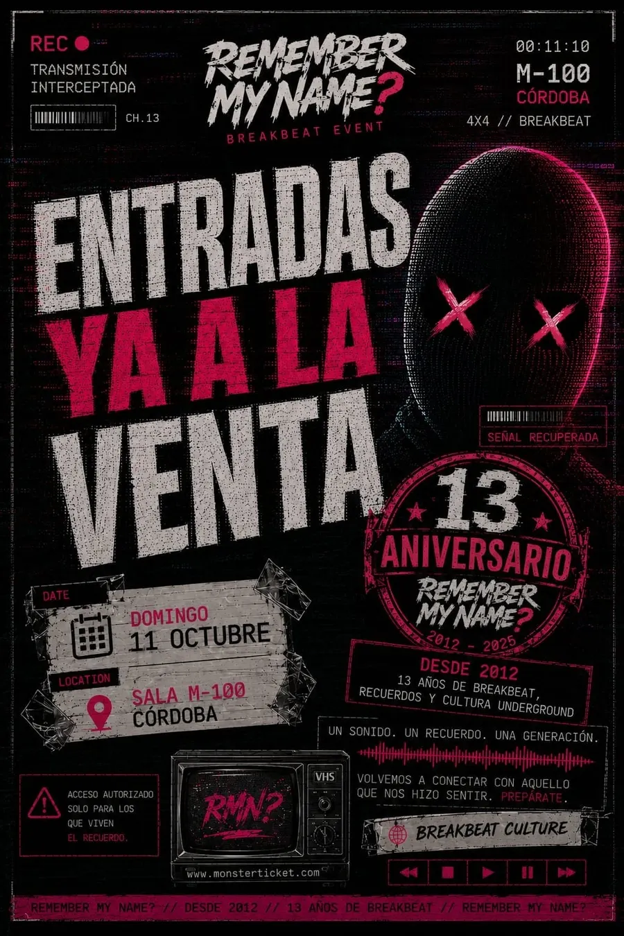 Remember My Name? 13º aniversario