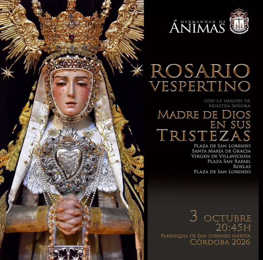 Rosario vespertino de Nuestra Señora Madre de Dios en sus Tristezas
