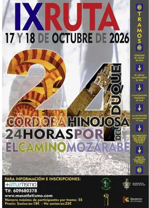 IX Ruta Córdoba–Hinojosa 24 Horas por el Camino Mozárabe del Duque