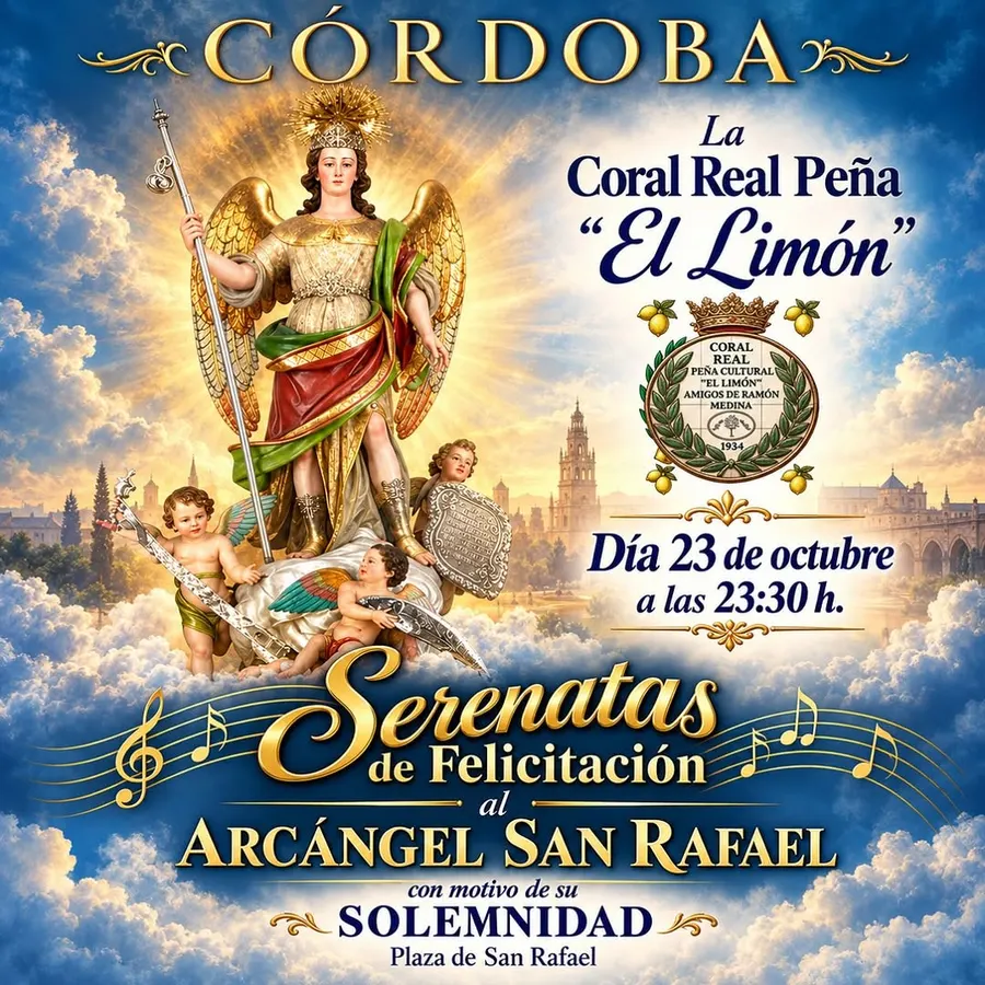 Serenata de la Coral Real Peña «El Limón» a Sant Rafael