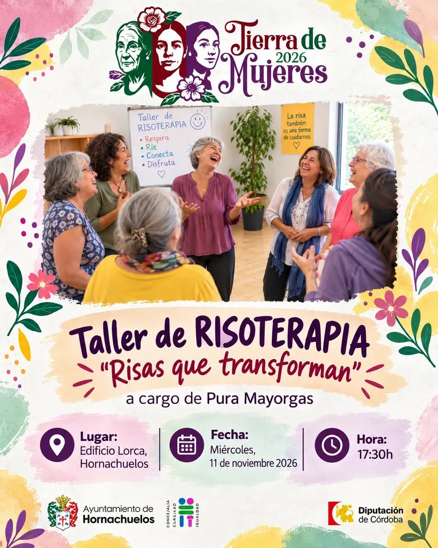 Taller de risoterapia «Risas que transforman» en Hornachuelos