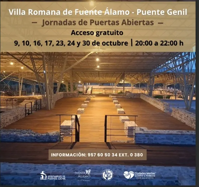 Jornadas de puertas abiertas nocturnas en la Villa Romana de Fuente Álamo