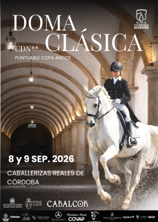 Cartel de Campeonato de Doma Clásica
