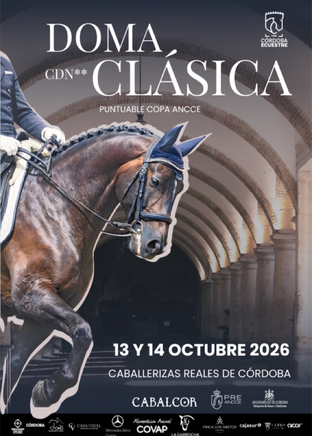 Cartel de Campeonato de Doma Clásica