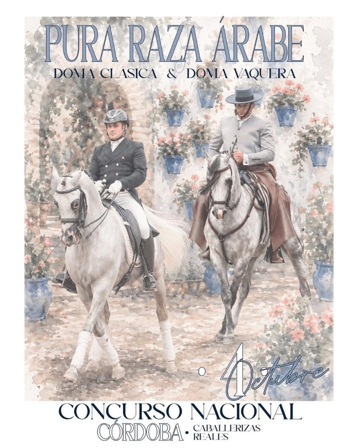 Cartel de Concurso Nacional de Pura Raza Árabe