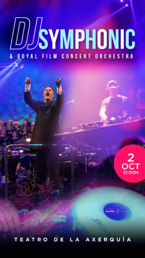 Cartel de DJ Symphonic & Royal Film Orchestra
