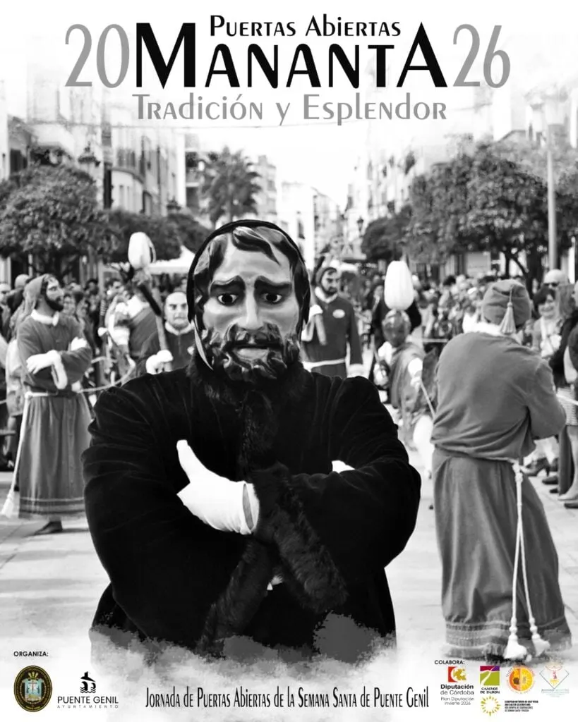 Cartel de Mananta 2026, Puertas Abiertas de la Semana Santa de Puente Genil