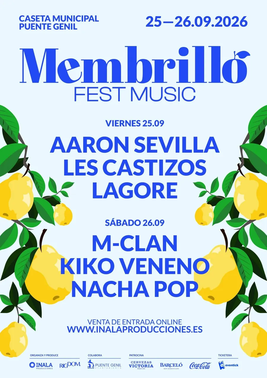 Cartel de Membrillo Fest Music 2026