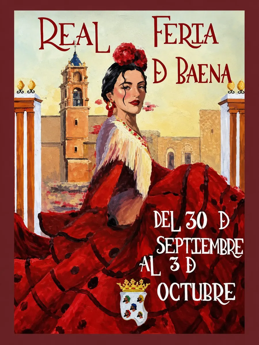 Cartel de Real Feria de Baena 2026